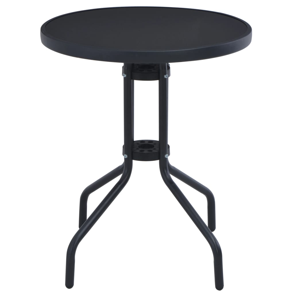 Tuintafel 60 Cm Staal En Glas