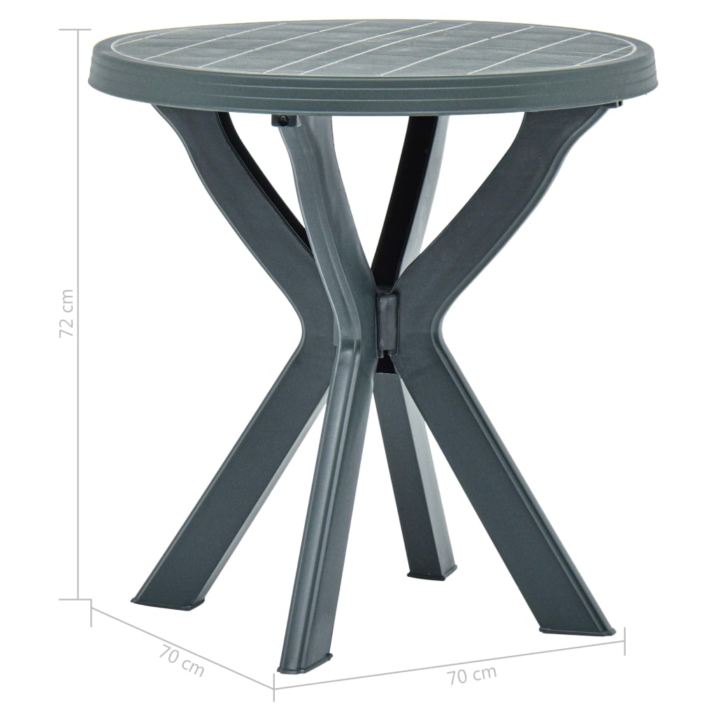 Bistrotafel Ø70 Cm Kunststof