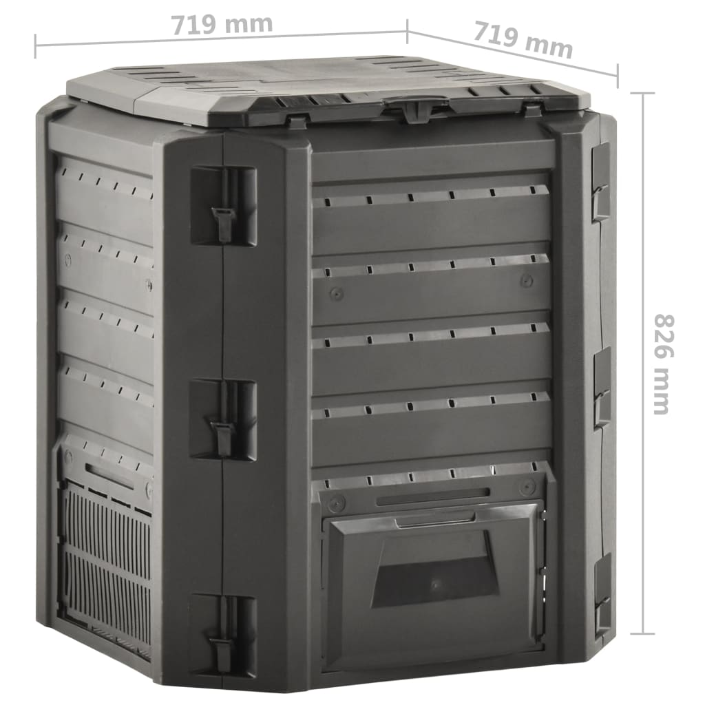 Compostbak Zwart