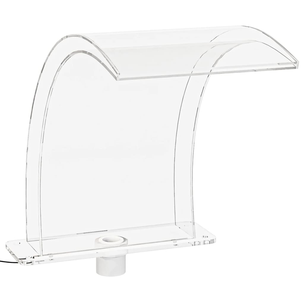 Zwembadfontein Met Rgb Led's 50 Cm Acryl