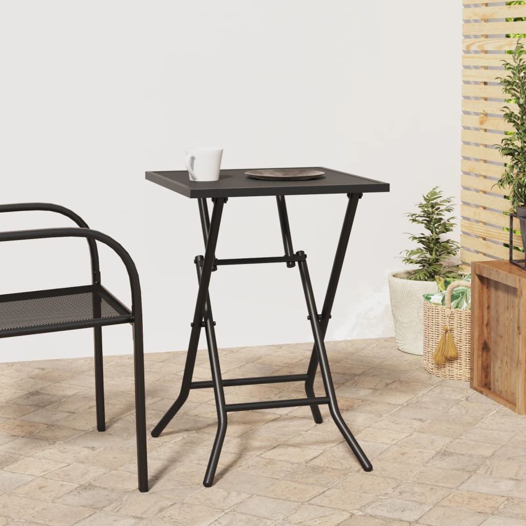 Tuintafel Staalgaas Antracietkleurig