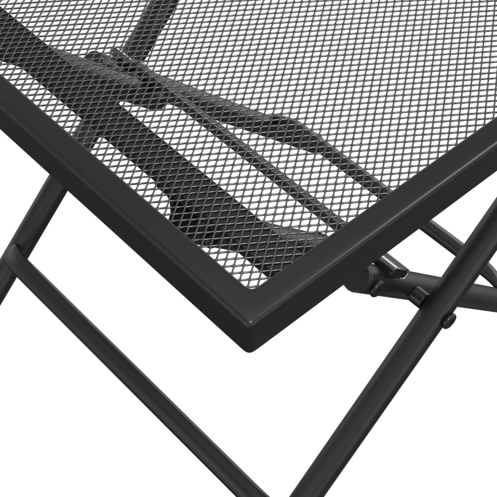 Tuintafel Staalgaas Antracietkleurig