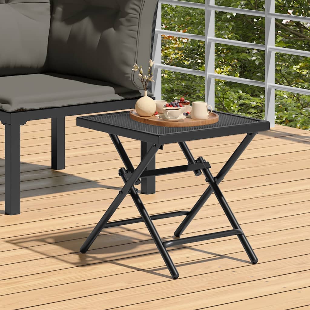 Tuintafel Staalgaas Antracietkleurig