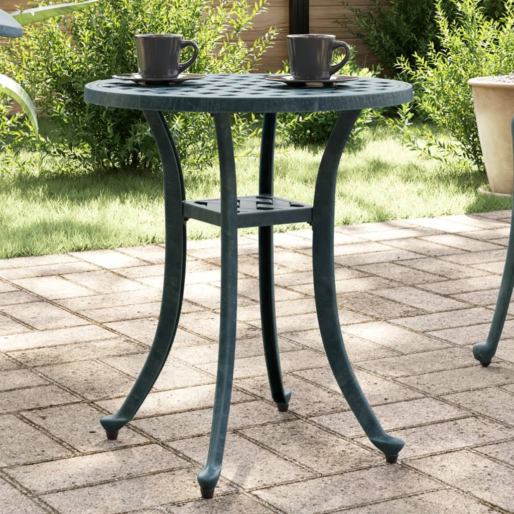 Tuintafel Ø 48X53 Cm Gietaluminium