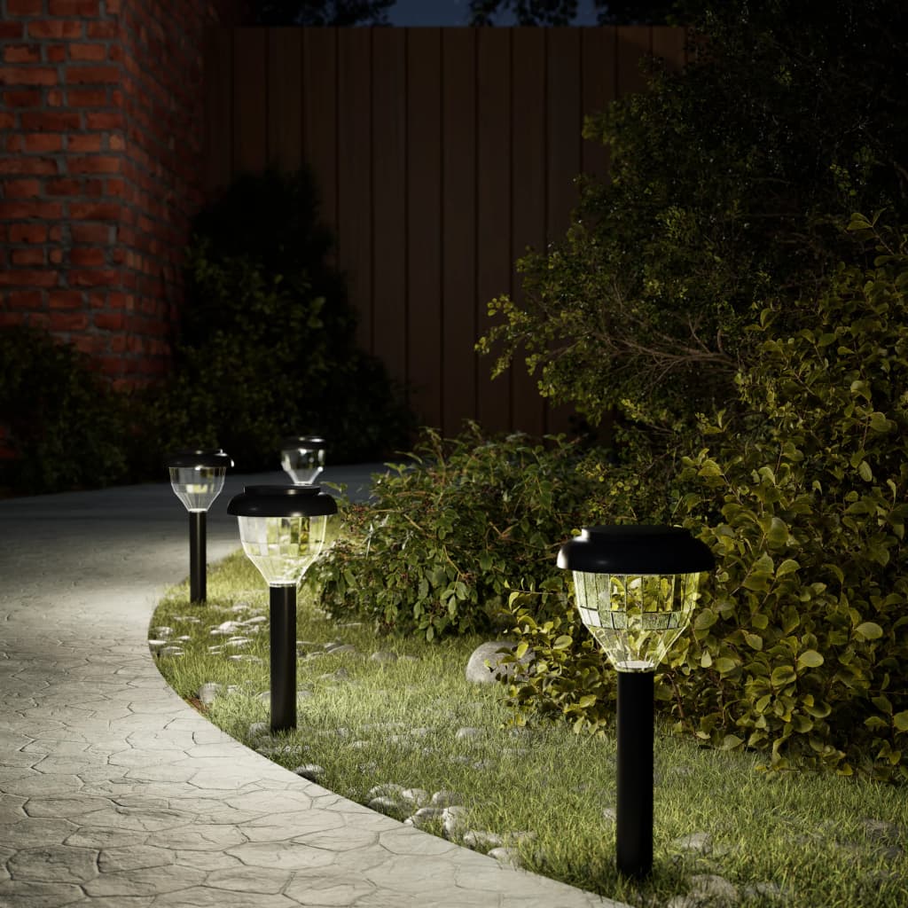 Tuinpadverlichting Solar Met Grondpennen Rgb En