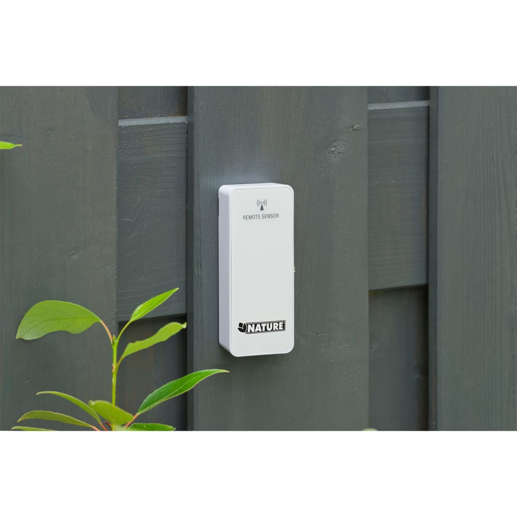 Nature Weerstation Digitaal H14X8,5X3 Cm Wit