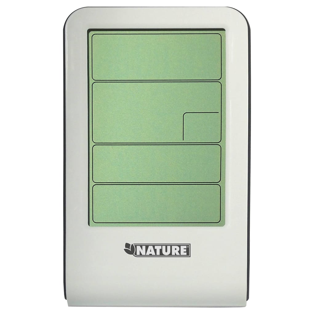 Nature Weerstation Digitaal H14X8,5X3 Cm Wit