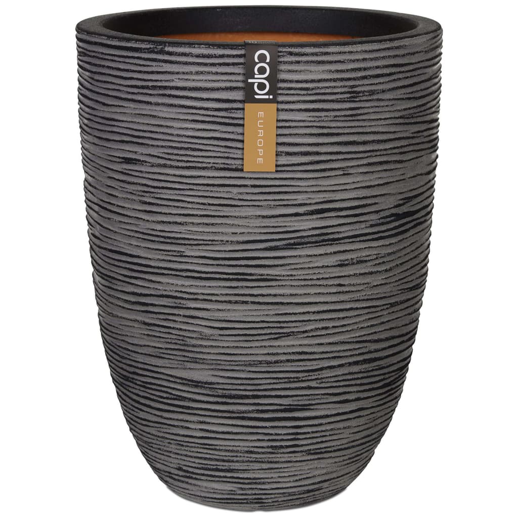 Capi Bloempot Nature Rib Elegant Laag Kleurig Kofi782