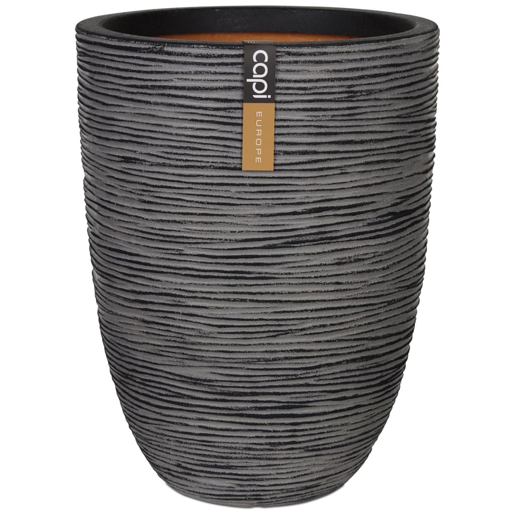 Capi Bloempot Nature Rib Elegant Laag Kleurig Kofi782
