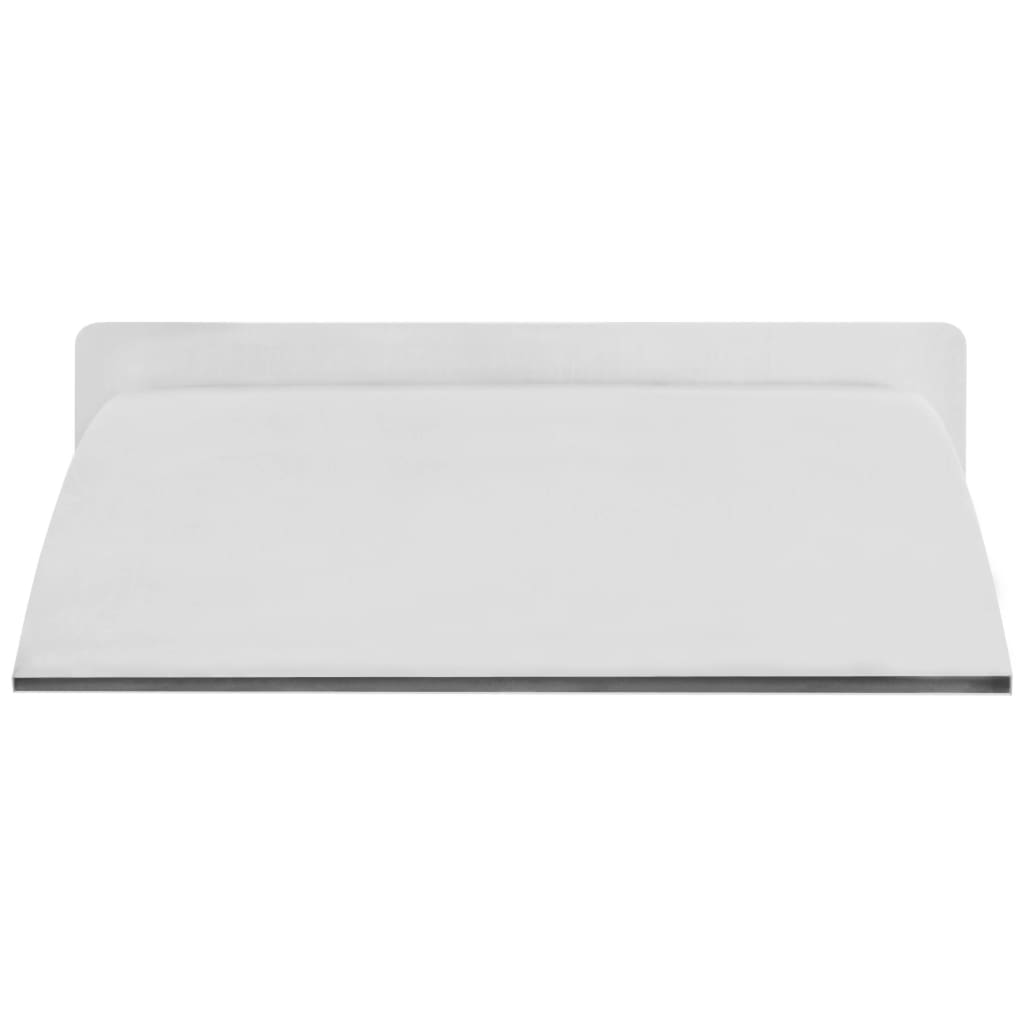 Zwembadfontijn 30X9X26 Cm Roestvrij Staal Zilverkleurig