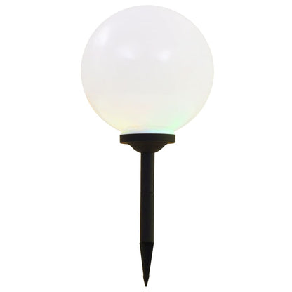 Led-Solarlampen Rond Rgb 2 St