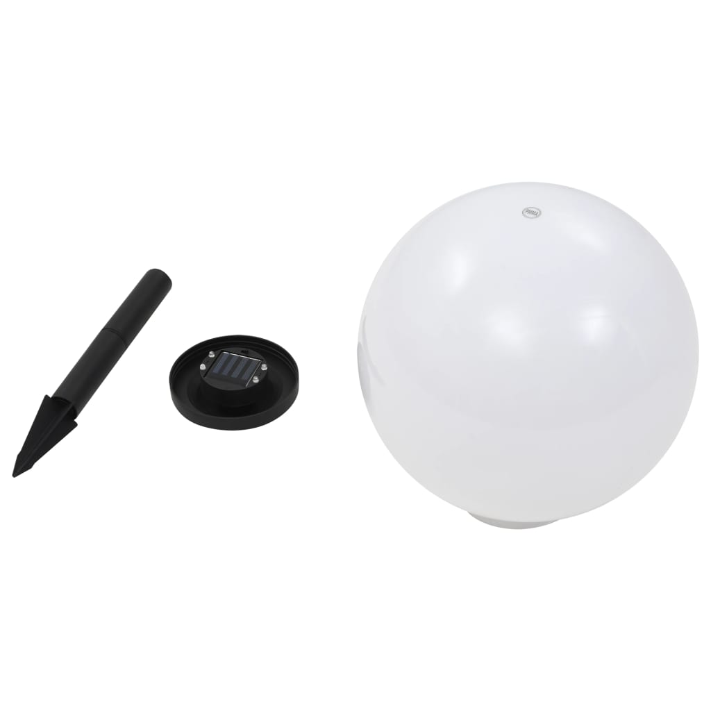 Led-Solarlampen Rond Rgb 2 St