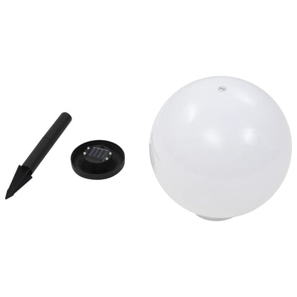 Led-Solarlampen Rond Rgb 2 St