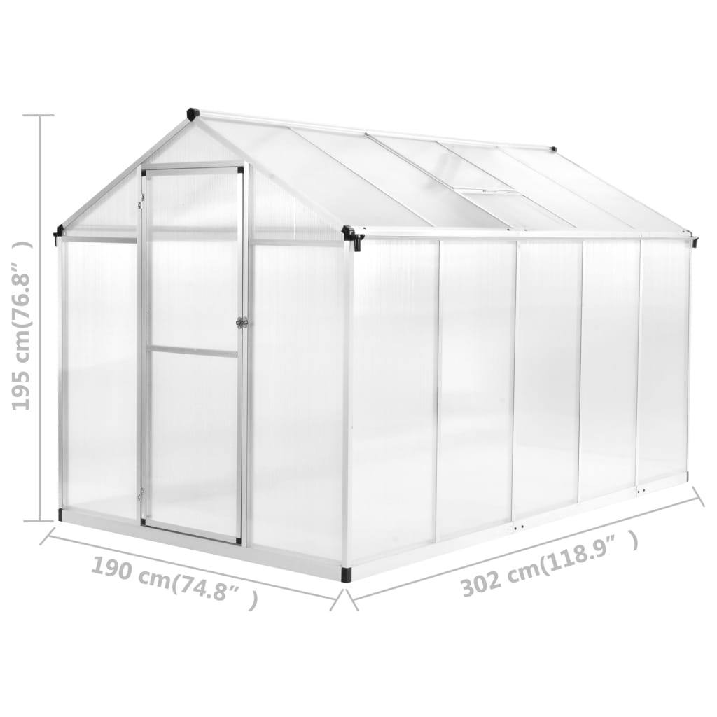 Tuinkas 11,19 M³ Aluminium