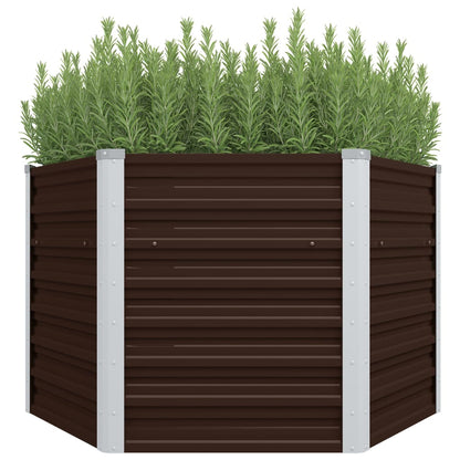 Plantenbak Verhoogd 129X45 Cm Gegalvaniseerd Staal Kleur
