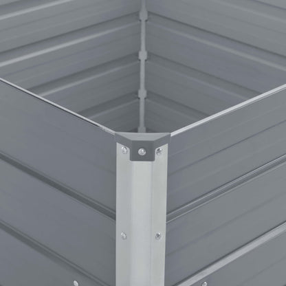 Plantenbak Verhoogd 100X100X45 Cm Gegalvaniseerd Staal