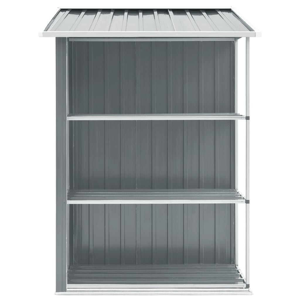 Tuinschuur Met Rek 205X130X183 Cm Ijzer