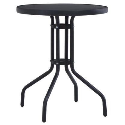 Tuintafel 60 Cm Staal En Glas