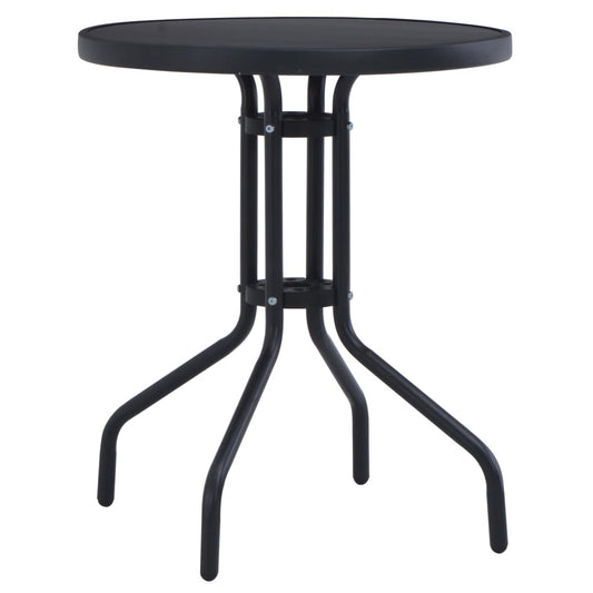 Tuintafel 60 Cm Staal En Glas