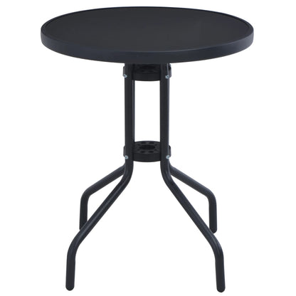 Tuintafel 60 Cm Staal En Glas