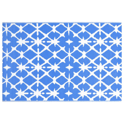 Buitenkleed Arakil Pp Blauw En Wit