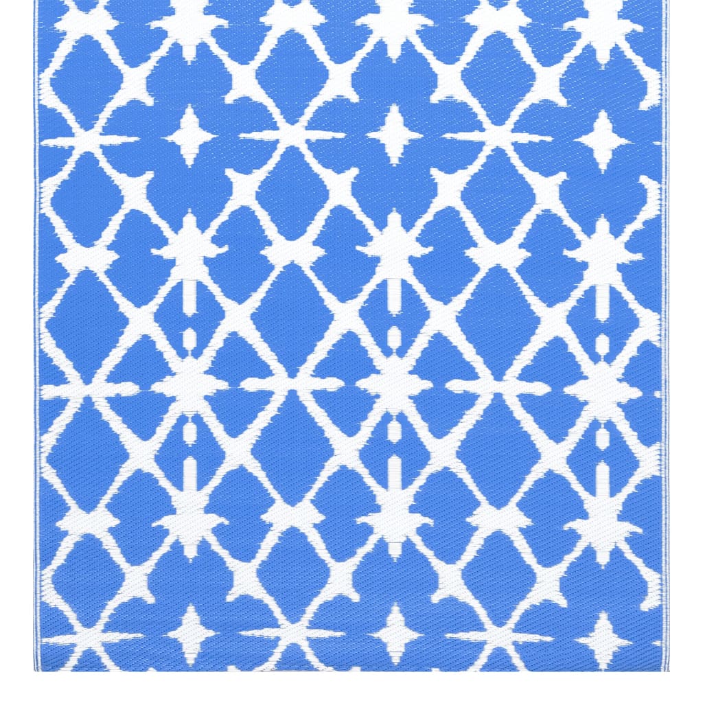 Buitenkleed Arakil Pp Blauw En Wit