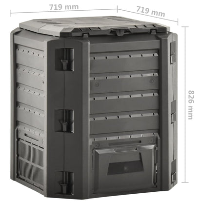 Compostbak Zwart