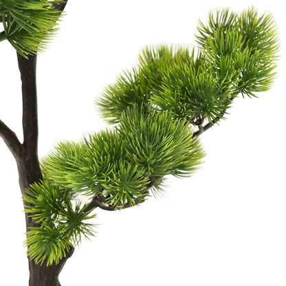 Kunstplant Met Pot Pinus Bonsai Groen