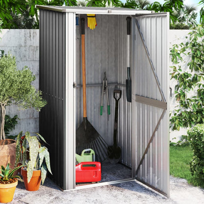 Tuinschuur 118,5X97X209,5 Cm Gegalvaniseerd Staal