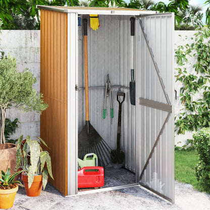 Tuinschuur 118,5X97X209,5 Cm Gegalvaniseerd Staal