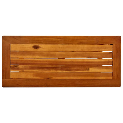 Tuinwandtafel Massief Acaciahout