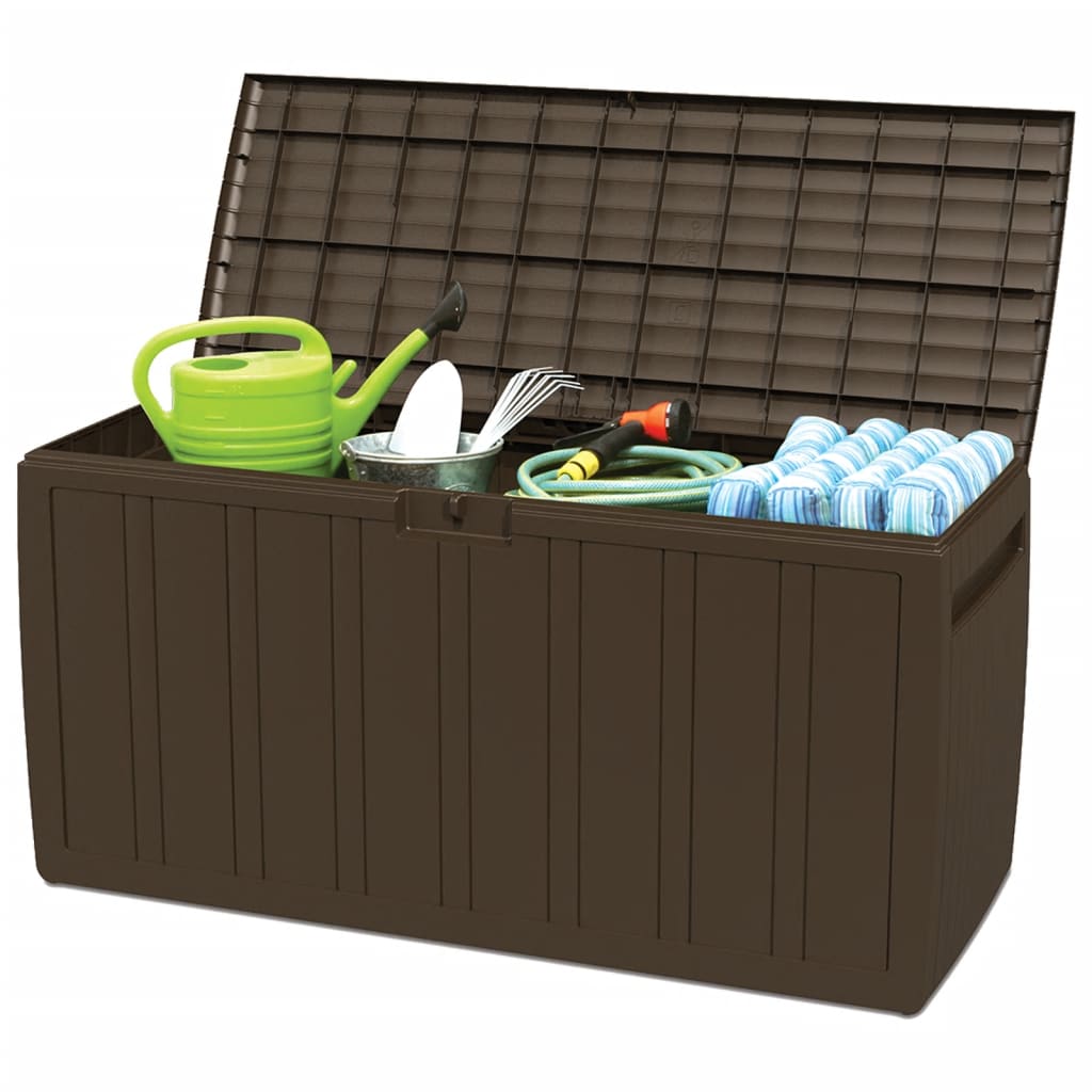 Kussenbox 117X45,5X57,5 Cm 270 L Bruin Beige En Goud