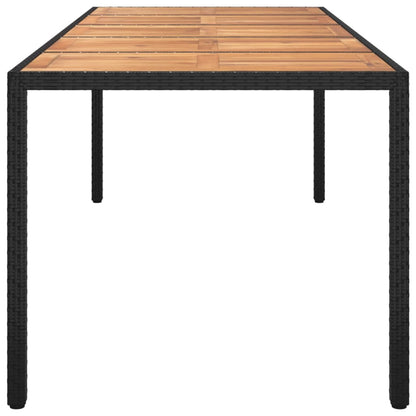 Tuintafel 250X100X75 Cm Poly Rattan