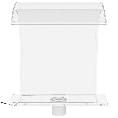 Zwembadfontein Met Rgb Led's 50 Cm Acryl
