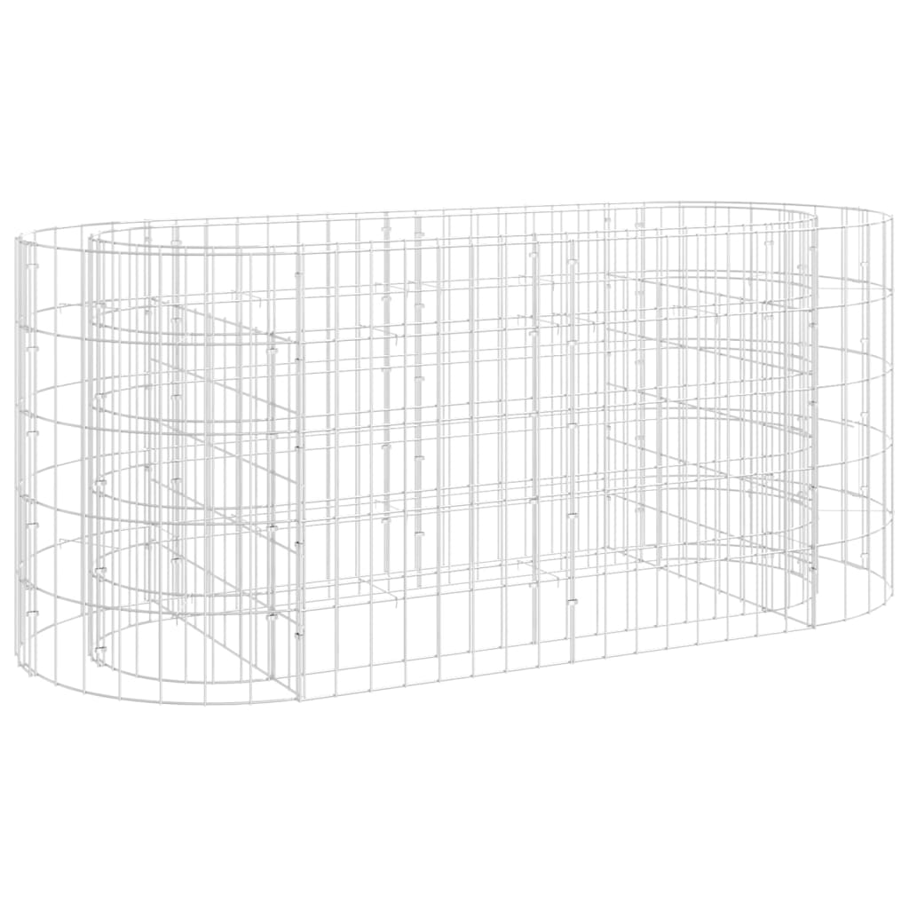 Gabion Plantenbak Verhoogd Gegalvaniseerd Ijzer