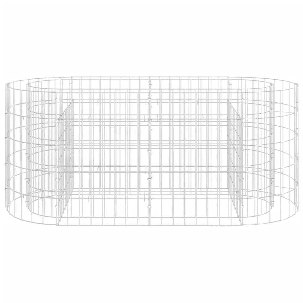 Gabion Plantenbak Verhoogd Gegalvaniseerd Ijzer