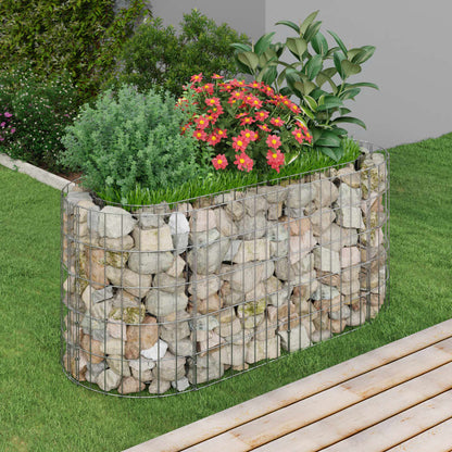 Gabion Plantenbak Verhoogd Gegalvaniseerd Ijzer