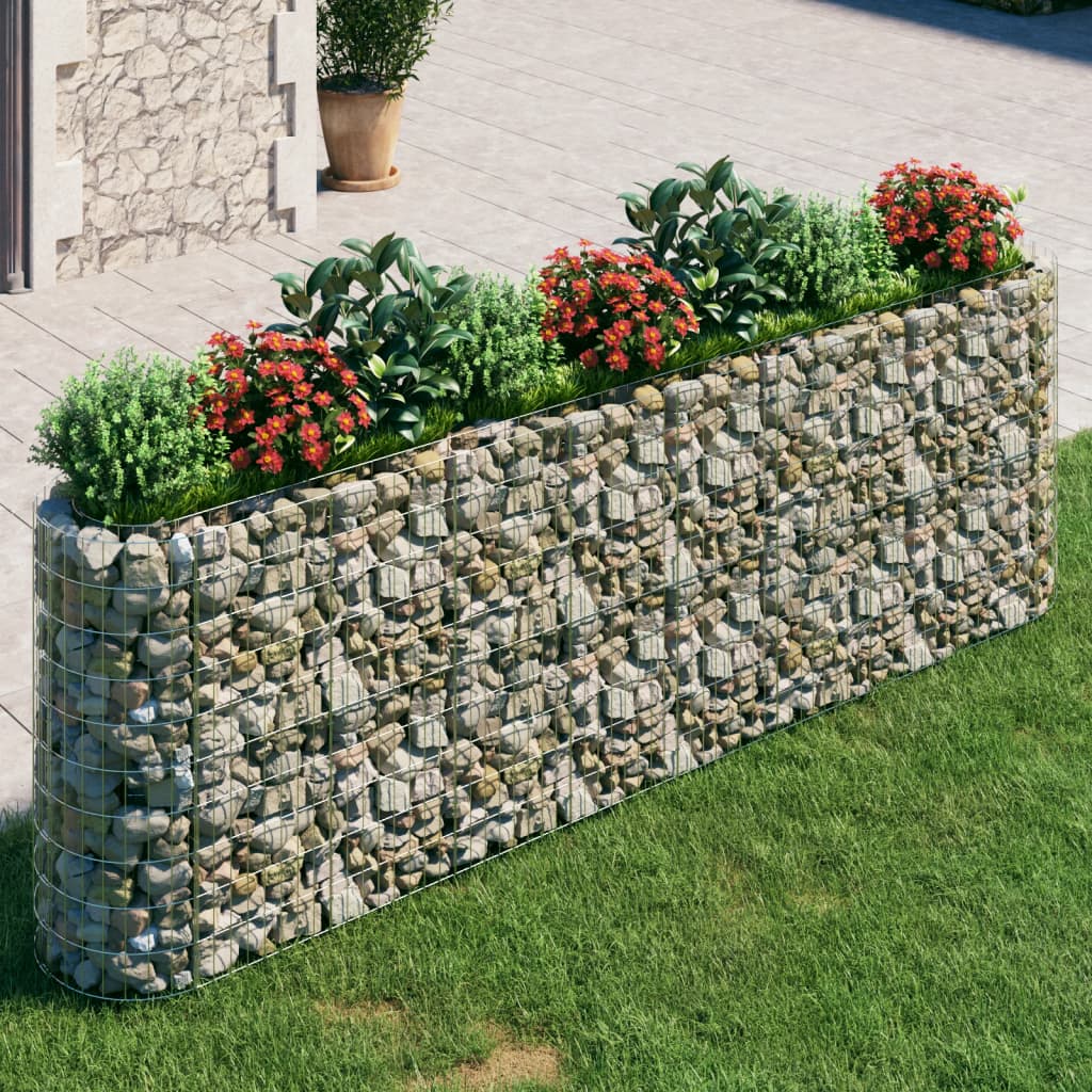 Gabion Plantenbak Verhoogd Gegalvaniseerd Ijzer