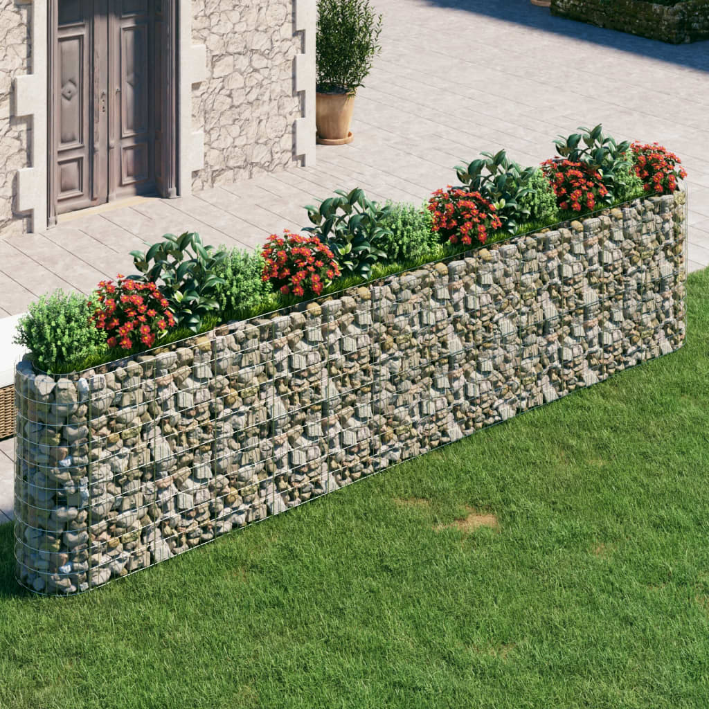Gabion Plantenbak Verhoogd Gegalvaniseerd Ijzer
