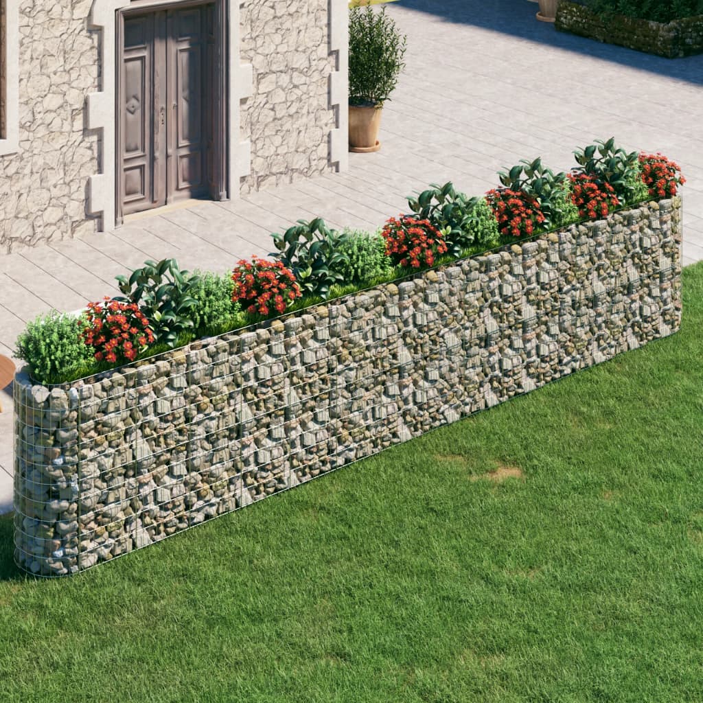Gabion Plantenbak Verhoogd Gegalvaniseerd Ijzer
