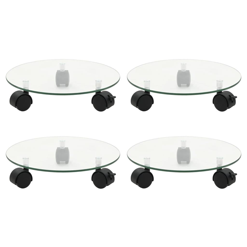 Plantenrollers 4 St Rond 28 Cm Gehard Glas
