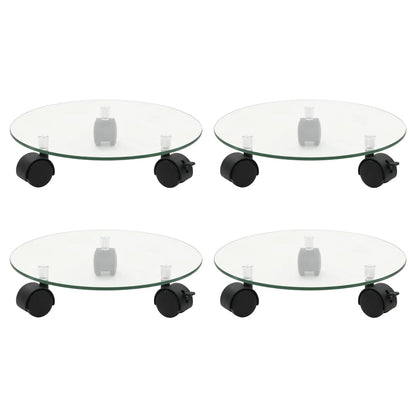 Plantenrollers 4 St Rond 28 Cm Gehard Glas