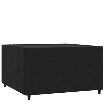 Salontafel Vierkant 50X50X30 Cm Poly Rattan
