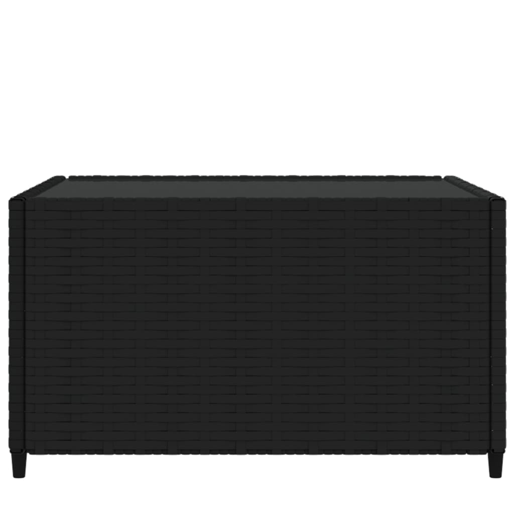 Salontafel Vierkant 50X50X30 Cm Poly Rattan