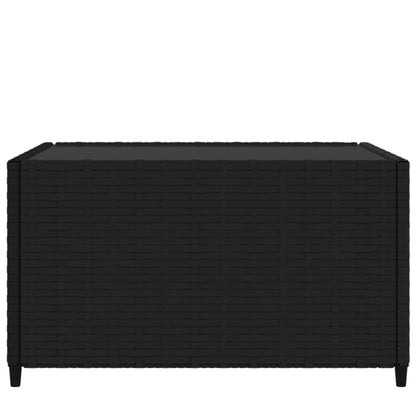 Salontafel Vierkant 50X50X30 Cm Poly Rattan