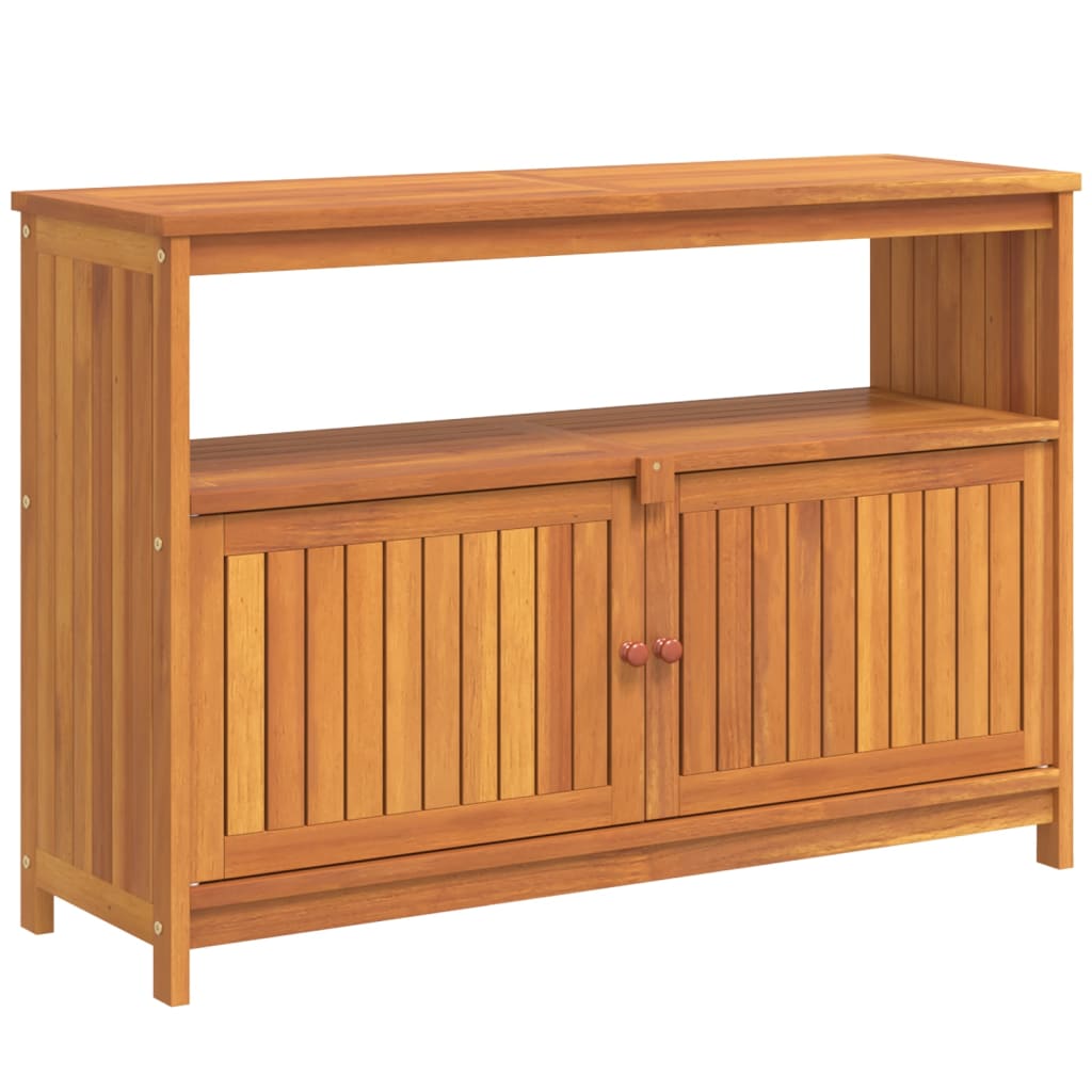 Tuinwandtafel Massief Acaciahout