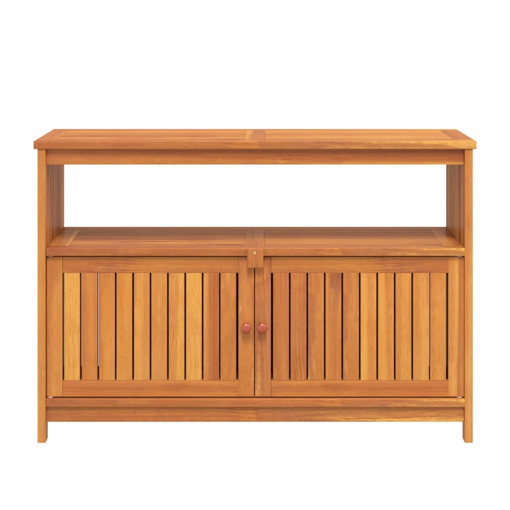 Tuinwandtafel Massief Acaciahout
