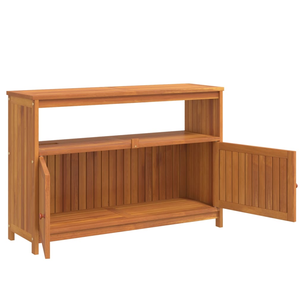 Tuinwandtafel Massief Acaciahout