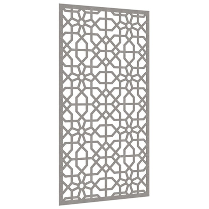 Wanddecoratie Tuin Moors Ontwerp 105X55 Cm Cortenstaal