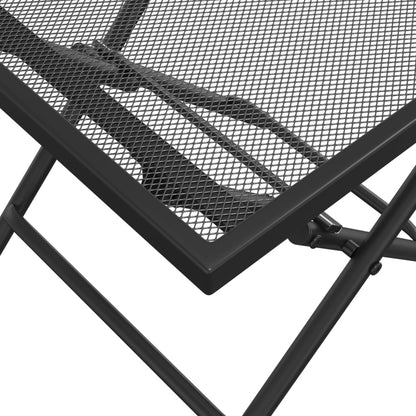Tuintafel Staalgaas Antracietkleurig